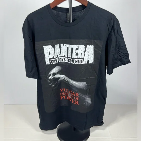 Black Graphic T-Shirt - Pantera - Picture 2 of 6